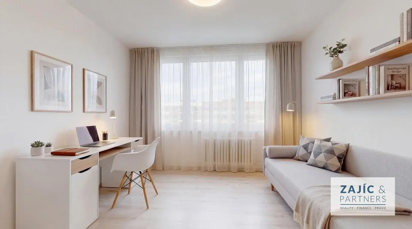Salón; estilo moderno, luz natural, suelo de madera