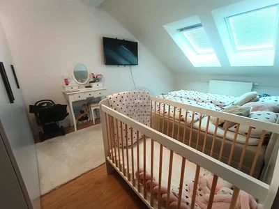 Kids room; wood floor, natural light