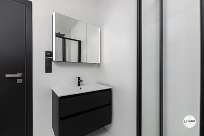 Toilet; renovated, natural light