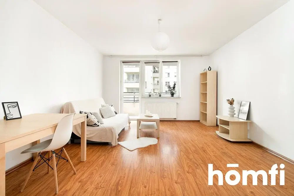 Living room; wood floor, natural light