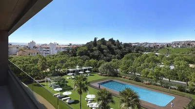 Balkon; manzara, doğal ışık