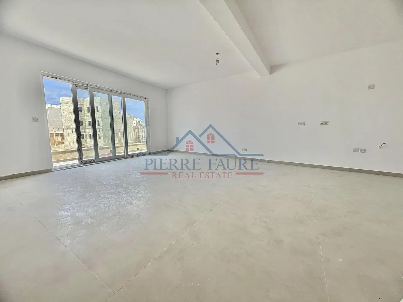 Living room; view, natural light, tile floor, needs renovation