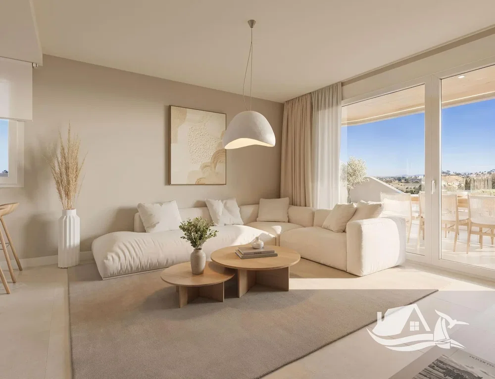 Wohnzimmer; blick, tageslicht, moderner stil, holzboden