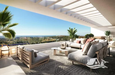 Terrace; view, natural light, modern style