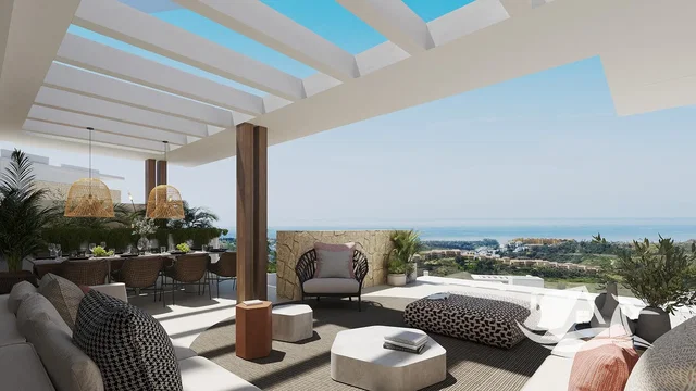 Terrace; view, natural light