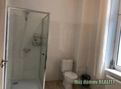 Toilettes; carrelage, nécessite rénovation, lumière naturelle