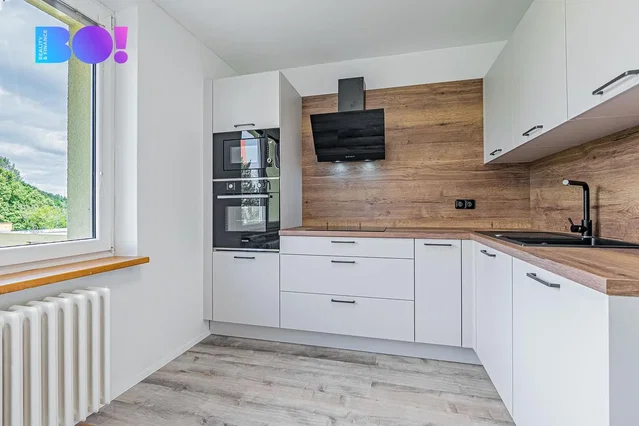 Kitchen; kitchen appliances, view, natural light, modern style