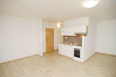 Cuisine; parquet, électroménager, lumière naturelle