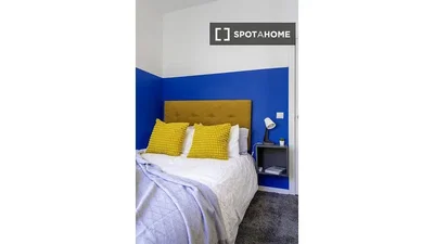 Schlafzimmer; tageslicht, moderner stil