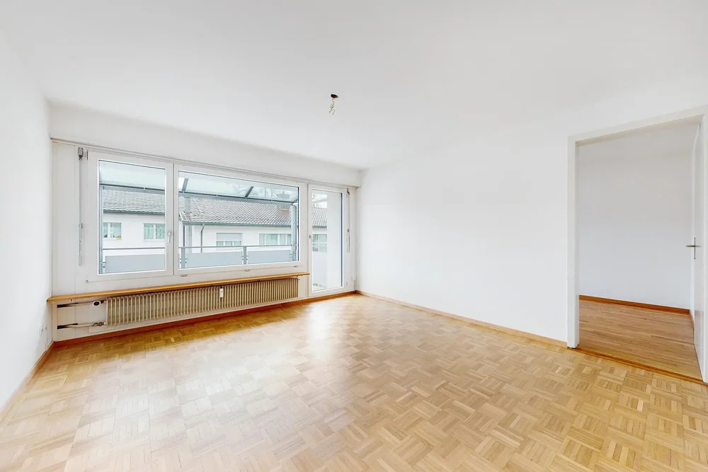 Salon; parquet, lumière naturelle