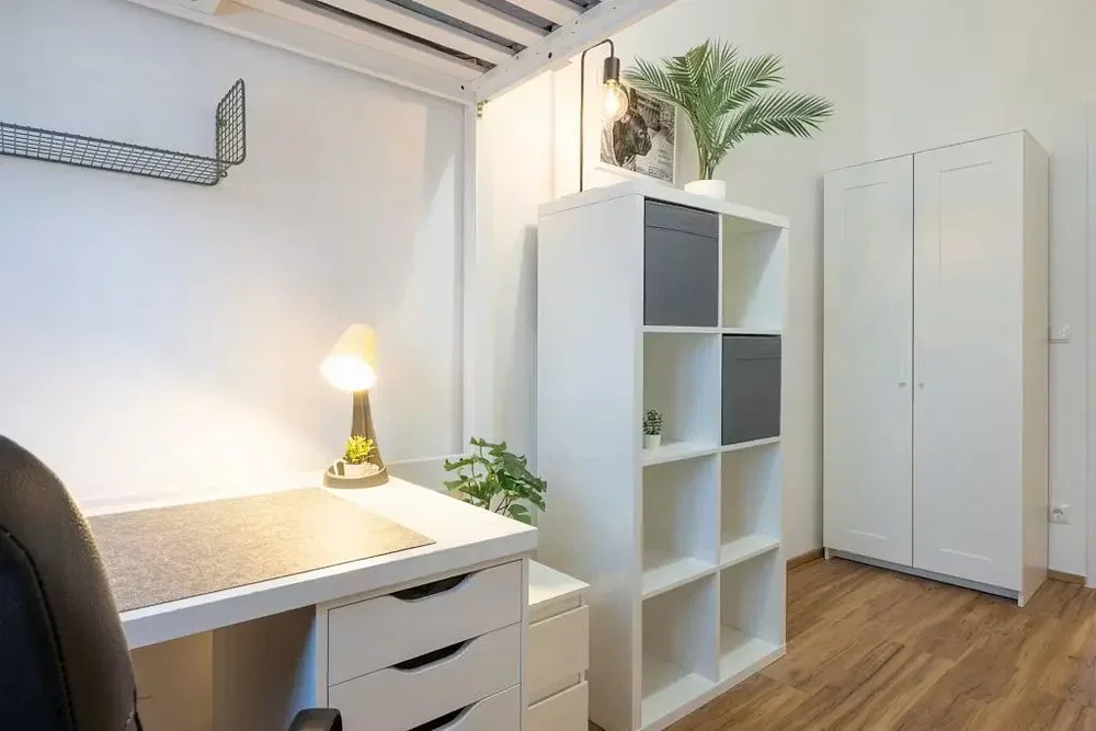 Salon; parquet, lumière naturelle