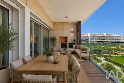 Balkon; manzara, modern stil, doğal ışık