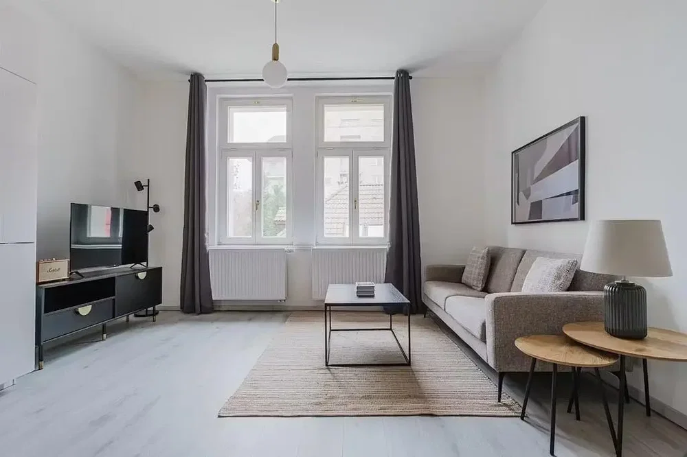 Salon; lumière naturelle, style moderne