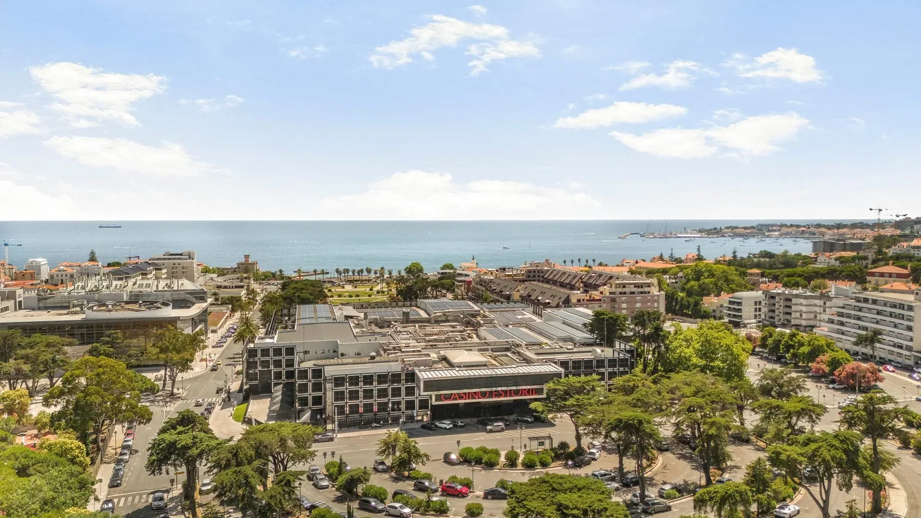Maison et environs; vue