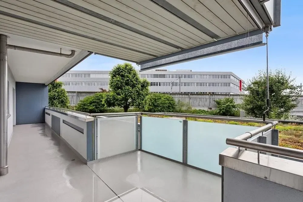 Balkon; tageslicht, blick