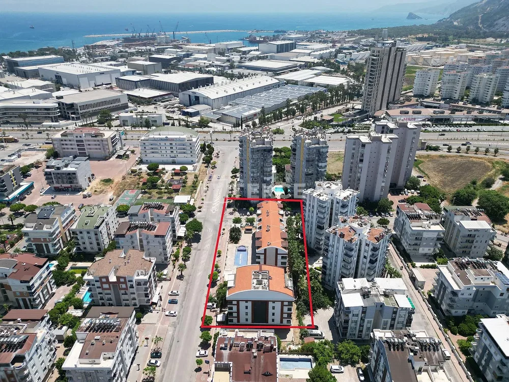Maison et environs; vue