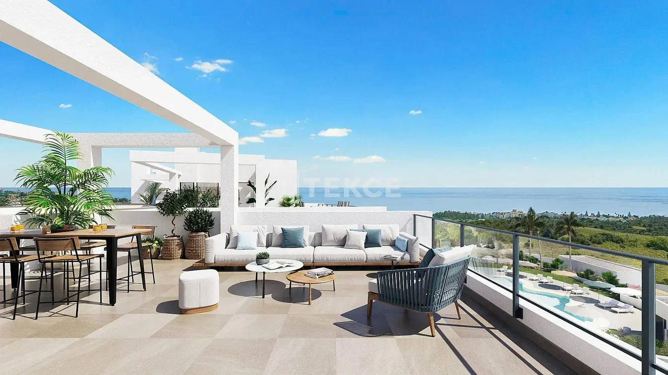 Terrasse; vue, lumière naturelle, style moderne
