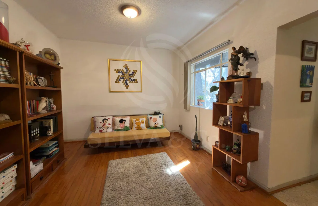 Salon; parquet, lumière naturelle