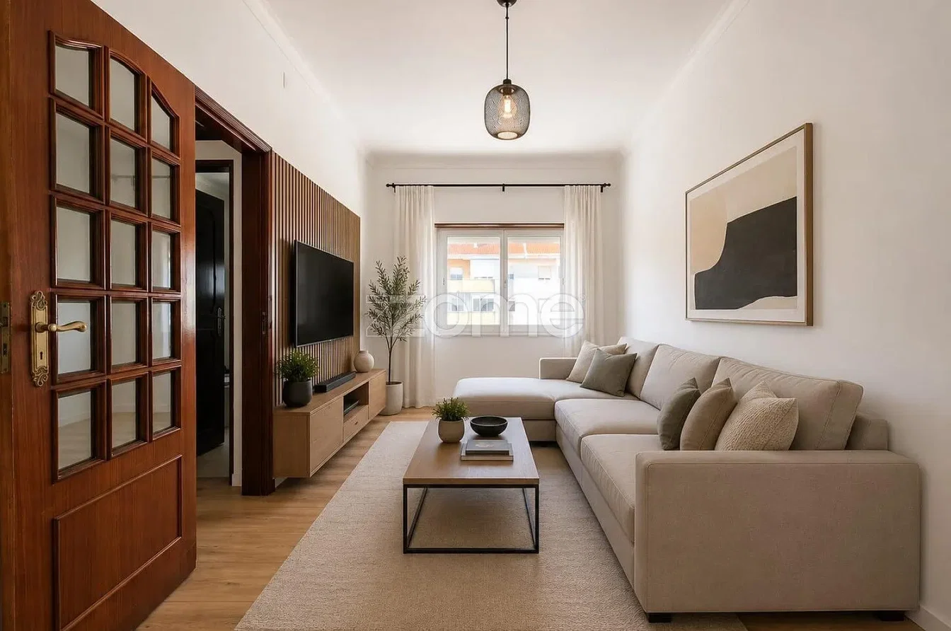 Soggiorno; luce naturale, stile moderno, pavimento in legno
