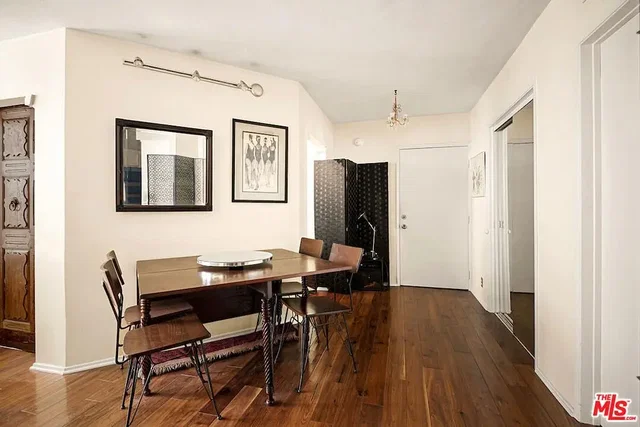 Living room; wood floor, natural light