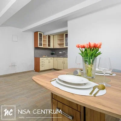 Кухиња; плочице, природно светло, модерни стил