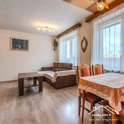 Living room; wood floor, natural light