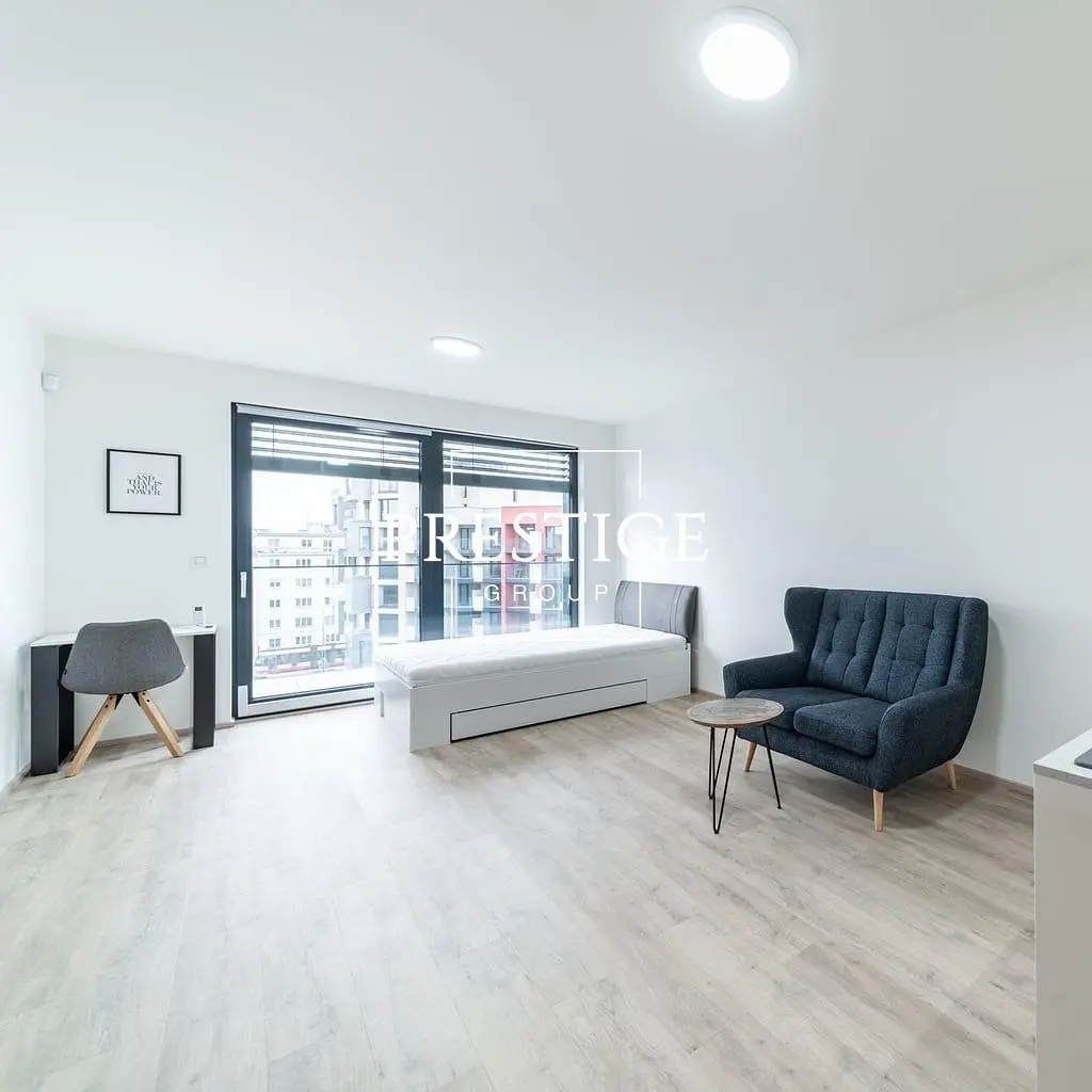 Obývací pokoj; přirozené světlo, dřevěná podlaha, moderní styl