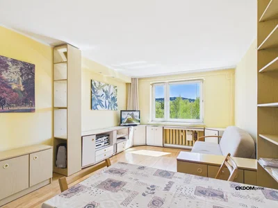 Living room; wood floor, natural light, modern style