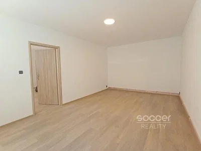 Bedroom; wood floor, natural light