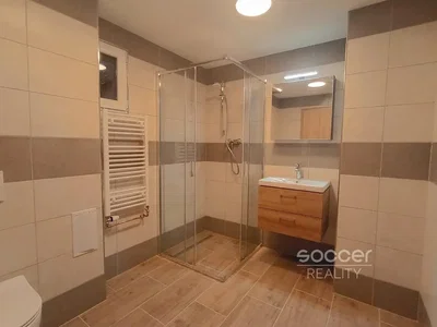 Bathroom; tile floor, renovated, natural light