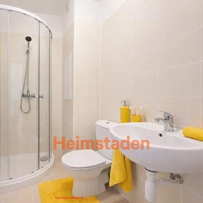 Salle de bain; carrelage, lumière naturelle, rénové