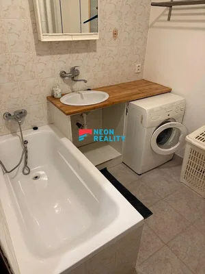 Bathroom; tile floor, needs renovation