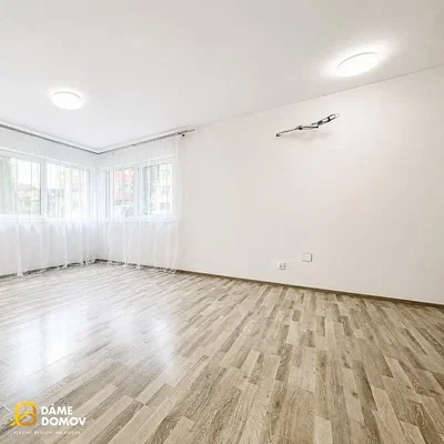 Living room; wood floor, natural light