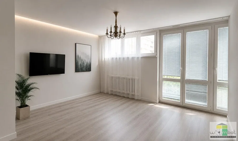 Living room; wood floor, natural light, modern style