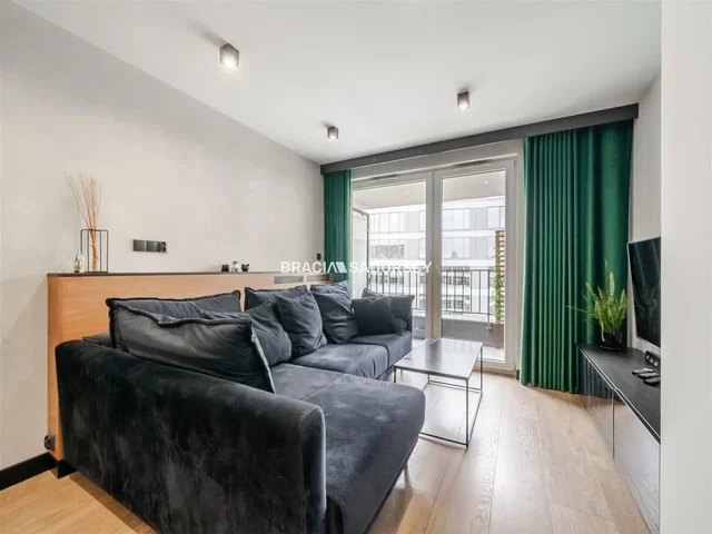 Living room; wood floor, natural light, modern style