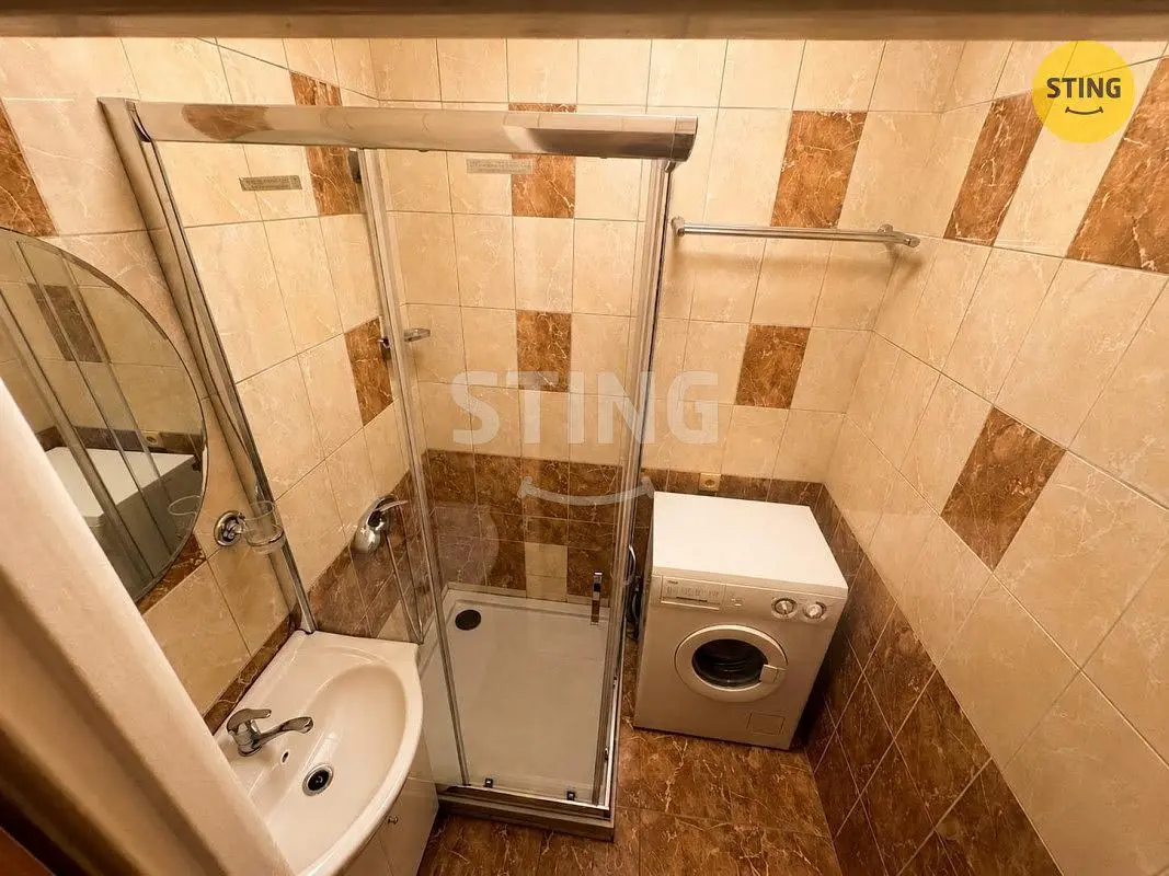 Bathroom; tile floor, needs renovation