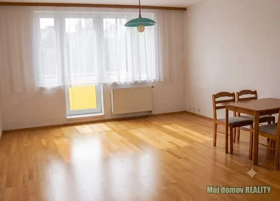 Obývací pokoj; dřevěná podlaha, přirozené světlo