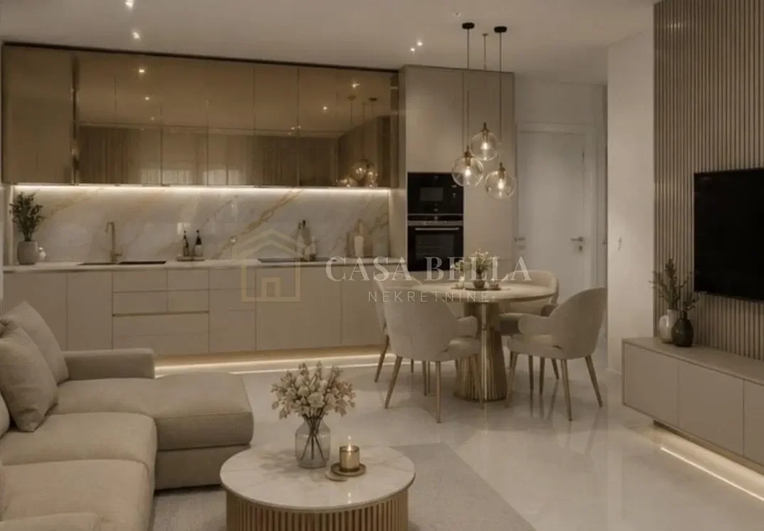 Salon; électroménager, lumière naturelle, style moderne, rénové