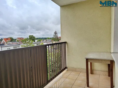 Balcon; vue, carrelage