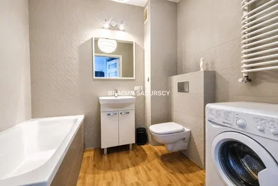 Bathroom; tile floor, wood floor, renovated, natural light