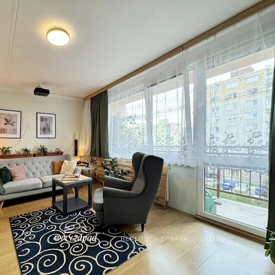 Living room; natural light, wood floor