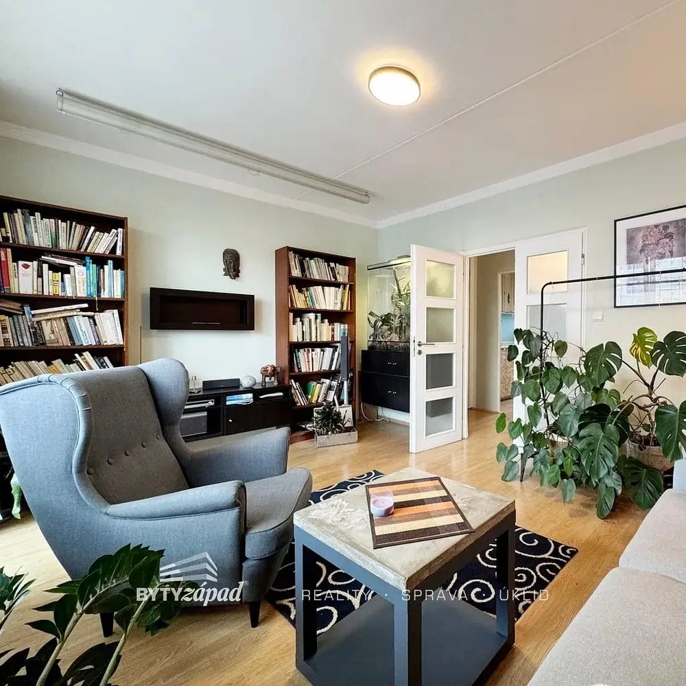 Living room; natural light, wood floor