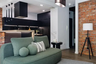 Wohnzimmer; moderner stil, holzboden, tageslicht