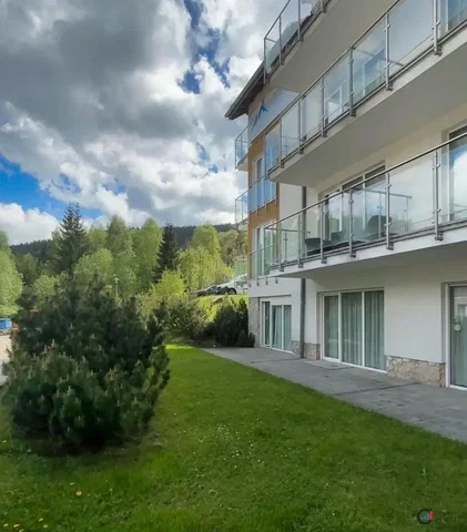 House and surroundings; view, natural light