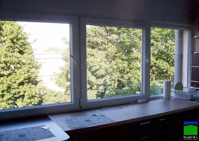 Kitchen; view, natural light