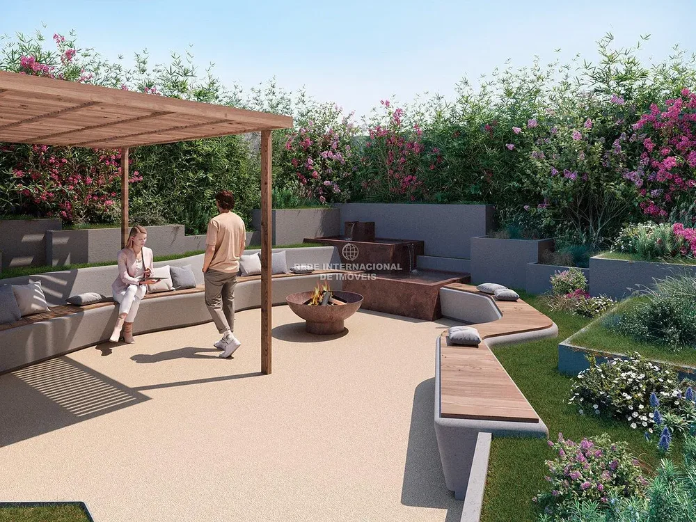 Terrace; natural light, modern style