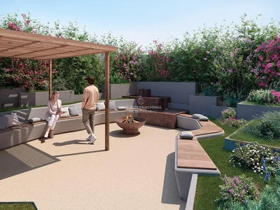 Terrace; natural light, modern style