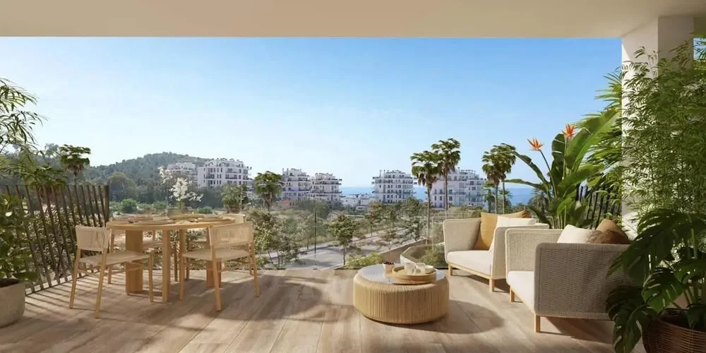 Ταράτσα; θέα, ξύλινο πάτωμα, φυσικό φως