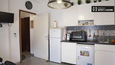 Kuhinja; kuhinjski aparati, pločice, prirodno svjetlo