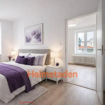 Bedroom; wood floor, natural light, modern style